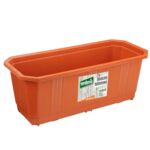 Doniczka balkonowa 40 ceglasta