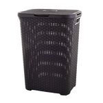 Kosz na bieliznę Style 60 l ciemny brąz