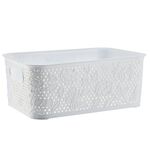 Koszyk 15 l FANCY biały