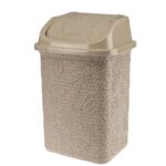 Kosz uchylny 10 l FANCY beżowy