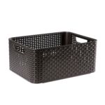 Koszyk STYLE M brązowy ciemny