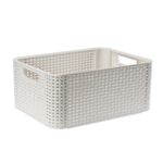 Koszyk STYLE M kremowy