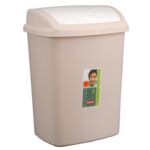 Kosz uchylny Dominik Beż lux/ beż 25L