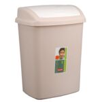 Kosz uchylny Dominik Beż lux/ beż 10L