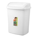 Kosz uchylny DOMINIK 10 l marmur