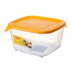 Pojemnik kwadratowy FG 1,2 l żółty