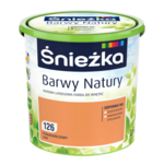 Farba lateksowa Barwy Natury Pomarańczowy Sad 126 2,5 l Śnieżka