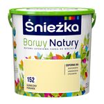 Farba lateksowa Barwy Natury słoneczny poranek 152 2,5 l Śnieżka