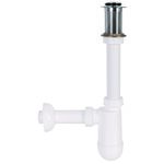Syfon umywalkowy butelkowy z korkiem klik-klak