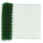 Siatka pleciona ocynkowana powlekana 65 x 65 mm 1 x 15 m zielona RAL 6005