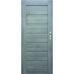 Skrzydło drzwiowe Prim grafit pełne 80 L