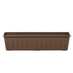 Skrzynka balkonowa AGRO 60 x 18 cm brązowy