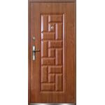 Drzwi zewnętrzne stalowe Nata złoty dąb 80L