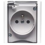 Gniazdo pojedyncze natynkowe Bravo z uziemieniem 250 V 16 A