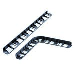 Obrzeże trawnikowe 100 cm BORDER czarne 8 segmentów + szpilki PROSPERPLAST