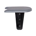 Palisada Płaska kamień - szary kamienny