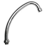 Wylewka typu ST do baterii 15 cm chrom Invena 