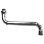 Wylewka typu S do baterii 20 cm chrom Invena