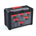 Skrzynka narzędziowa Multicase Cargo czerwona