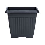 Doniczka TERRA - ANTRACYTOWY