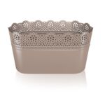 Doniczka LACE - MOCCA