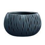 Doniczka BOWL SANDY Ø37 x 21 cm antracytowy
