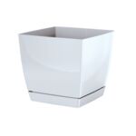 Doniczka COUBI 30 x 30 x 12,4 cm biały
