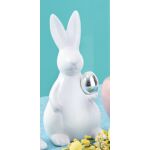 Figurka ceramiczna Zając z jajkiem 28 cm