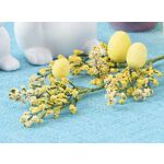 Gałązka wielkanocna 59 cm żółta