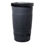 Pojemnik na deszczówkę Woodcan 265 l czarny