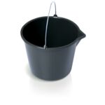 Wiadro Bucket z lejkiem - czarny
