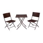 Zestaw mebli polyrattanowych Tres 4-częściowy