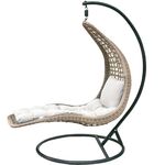 Bujak leżanka na stalowym stelażu