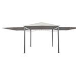 Pawilon poliestrowy z 2 markizami