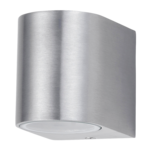 Kinkiet ogrodowy Chile dolny GU10 35W, srebrny