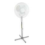 Wentylator podłogowy biały