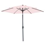 Parasol aluminiowy z wentylacją beżowy