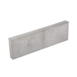 Obrzeże betonowe szare 75 x 20 x 6 cm