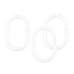 Kółka do zasłonek białe AWD Interior