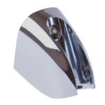 Uchwyt prysznicowy ABS 5 x 7x 4 cm srebrny