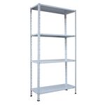 Regał micro nc1 1500 x 750 x 300 biały 40 kg/półka