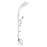 Panel prysznicowy biały mat Martin Kerra 