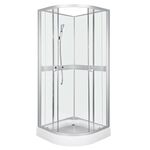 Kabina prysznicowa natryskowa CLASSIC 90 WHITE Kerra