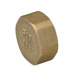 Zaślepka 3/4" mosiądz