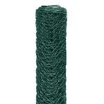 Siatka Heksa Ral 6005 0,5 x 10 mb oczko 25 mm Vimar