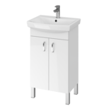 Zestaw Claso carina szafka z umywalką 50 biały dsm