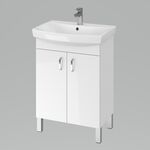 Zestaw Claso carina szafka z umywalką 60 biały dsm