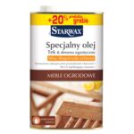 Specjalny olej Meble Ogrodowe 750 ml + 20% gratis Starwax