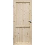Skrzydło drzwiowe LUGANO pełne 80 lewe sosna