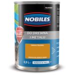 Farba ftalowa do drewna i metalu Ftalonal Orzech Jasny 0,9 l Nobiles